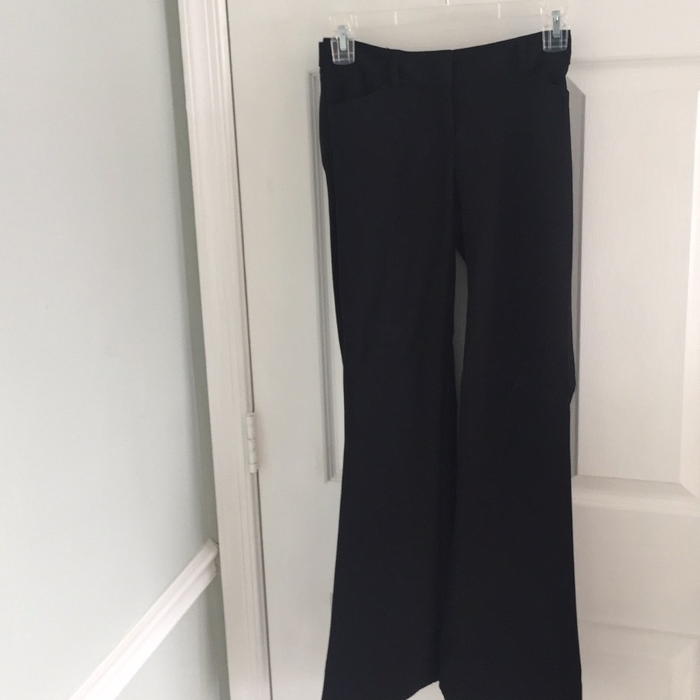 Black juniors dress slacks size 0
